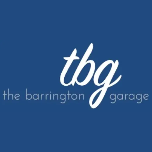 thebarringtongarage brand logo for thebarringtongarage.com
