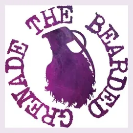 The Bearded Grenade brand logo for thebeardedgrenade.com