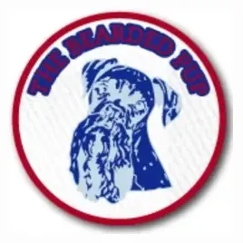 thebeardedpup brand logo for thebeardedpup.com