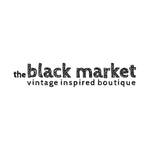 theblackmarketboutique brand logo for theblackmarketboutique.com