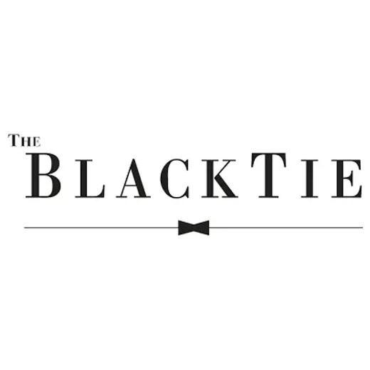 theblacktie brand logo for theblacktie.com