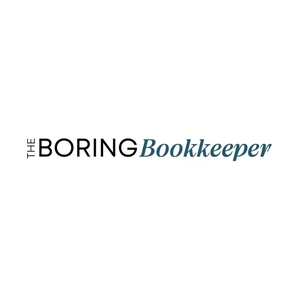 theboringbookkeeper brand logo for theboringbookkeeper.com