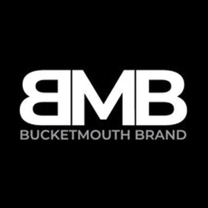 thebucketmouthbrand brand logo for thebucketmouthbrand.com