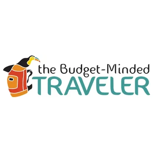 thebudgetmindedtraveler brand logo for thebudgetmindedtraveler.com