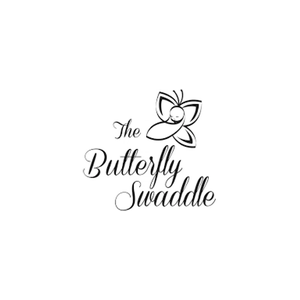 thebutterflyswaddle brand logo for thebutterflyswaddle.com