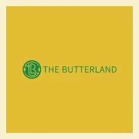thebutterland brand logo for thebutterland.com