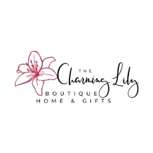 thecharminglily brand logo for thecharminglily.com