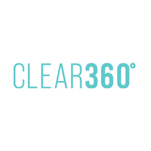 theclear360 brand logo for theclear360.com