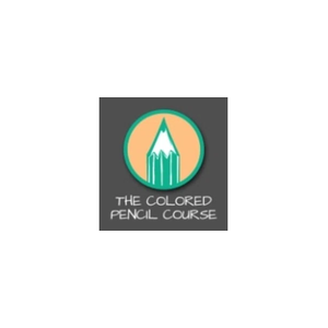 thecoloredpencilcourse brand logo for thecoloredpencilcourse.com