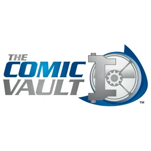 thecomicvault brand logo for thecomicvault.com