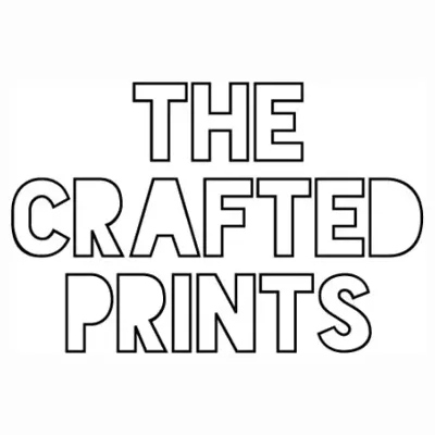thecraftedprints brand logo for thecraftedprints.com