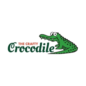 thecraftycrocodile brand logo for thecraftycrocodile.com