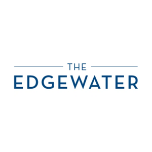 theedgewater brand logo for theedgewater.com