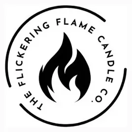 theflickeringflamecandleco brand logo for theflickeringflamecandleco.com
