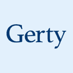 thegerty brand logo for thegerty.com
