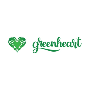 thegreenheartlife brand logo for thegreenheartlife.com