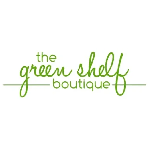 thegreenshelfboutique brand logo for thegreenshelfboutique.com