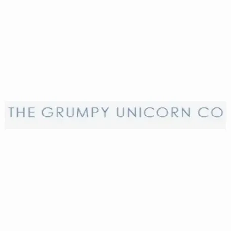 thegrumpyunicorn brand logo for thegrumpyunicorn.co