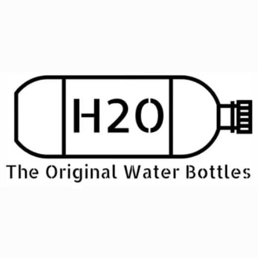 theh2obottles brand logo for theh2obottles.com