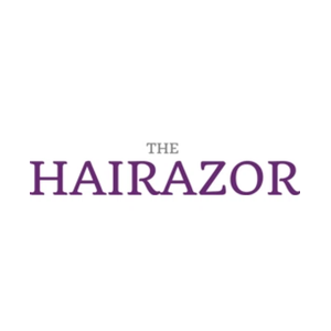 thehairazor brand logo for thehairazor.com