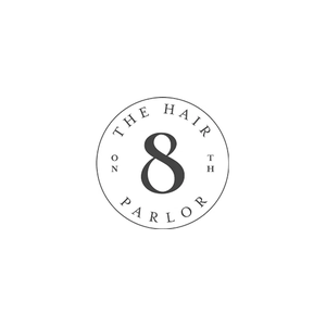 thehairparloron8th brand logo for thehairparloron8th.com