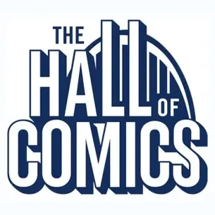 thehallofcomics brand logo for thehallofcomics.com