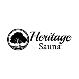 theheritagesauna brand logo for theheritagesauna.com