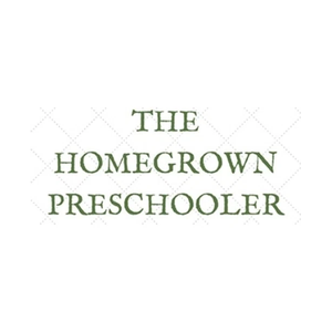 thehomegrownpreschooler brand logo for thehomegrownpreschooler.com