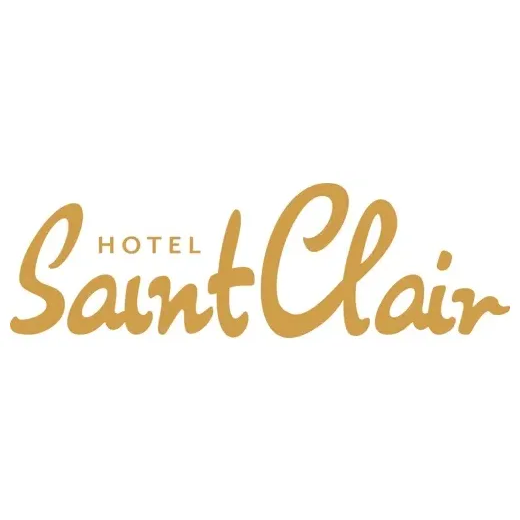 thehotelsaintclair brand logo for thehotelsaintclair.com