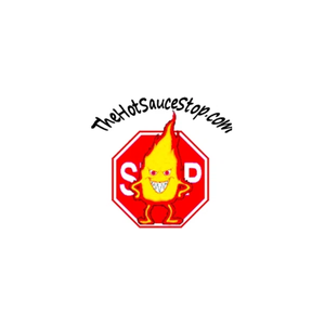 thehotsaucestop brand logo for thehotsaucestop.com