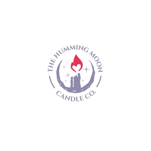thehummingmooncandleco brand logo for thehummingmooncandleco.com