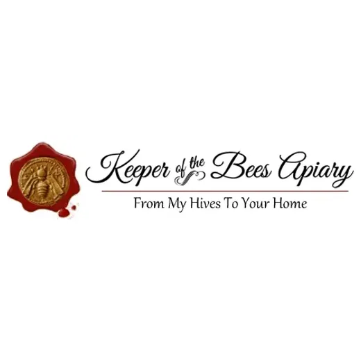 thekeeperofthebees brand logo for thekeeperofthebees.com
