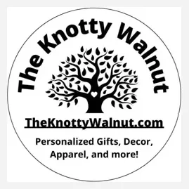 theknottywalnut brand logo for theknottywalnut.com