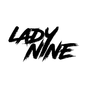 theladynine brand logo for theladynine.com