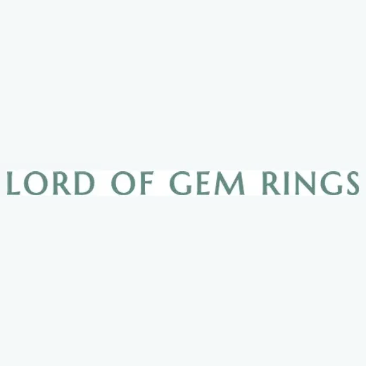 thelordofgemrings brand logo for thelordofgemrings.com