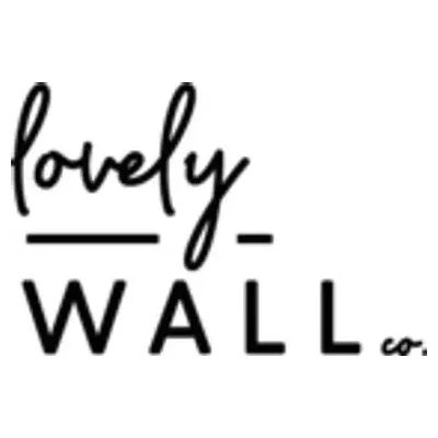 thelovelywall brand logo for thelovelywall.com