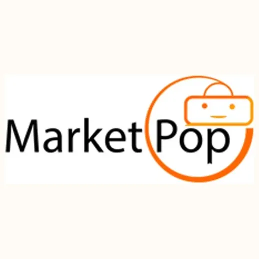 The Market Pop brand logo for themarketpop.com