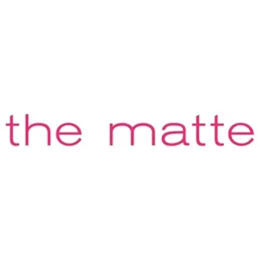 thematte brand logo for thematte.com