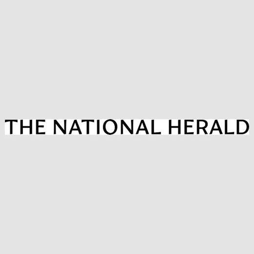 thenationalherald brand logo for thenationalherald.com
