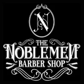 thenoblemenbarbershop brand logo for thenoblemenbarbershop.com