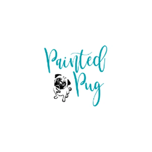 thepaintedpug brand logo for thepaintedpug.com