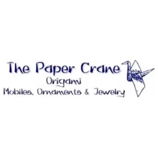 thepapercraneorigami brand logo for thepapercraneorigami.com