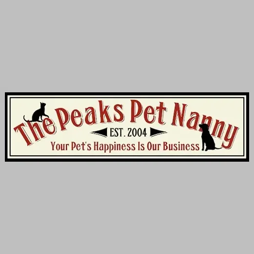 thepeakspetnanny brand logo for thepeakspetnanny.com