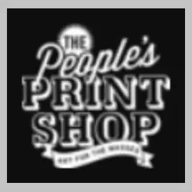 thepeoplesprintshop brand logo for thepeoplesprintshop.com