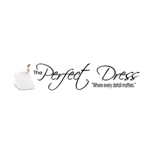 theperfectweddingdress brand logo for theperfectweddingdress.net
