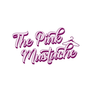 thepinkmustache brand logo for thepinkmustache.com
