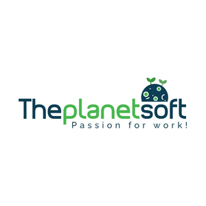 theplanetsoft brand logo for theplanetsoft.com