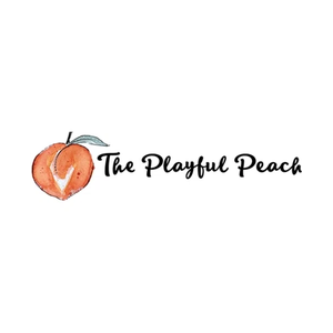 theplayfulpeach brand logo for theplayfulpeach.com