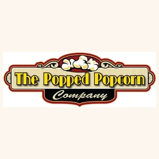 thepoppedpopcorncompany brand logo for thepoppedpopcorncompany.com