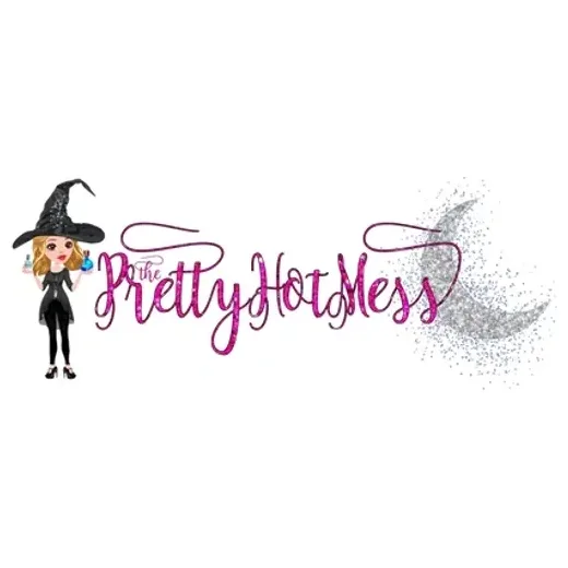 theprettyhotmess brand logo for theprettyhotmess.com